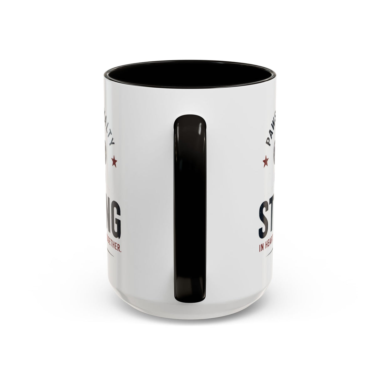 Patriotic 'Paws of Loyalty — Strong' Coffee Mug (15oz)