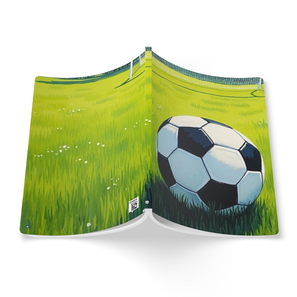 On the Field. Softcover Journal (with Inside Prints)