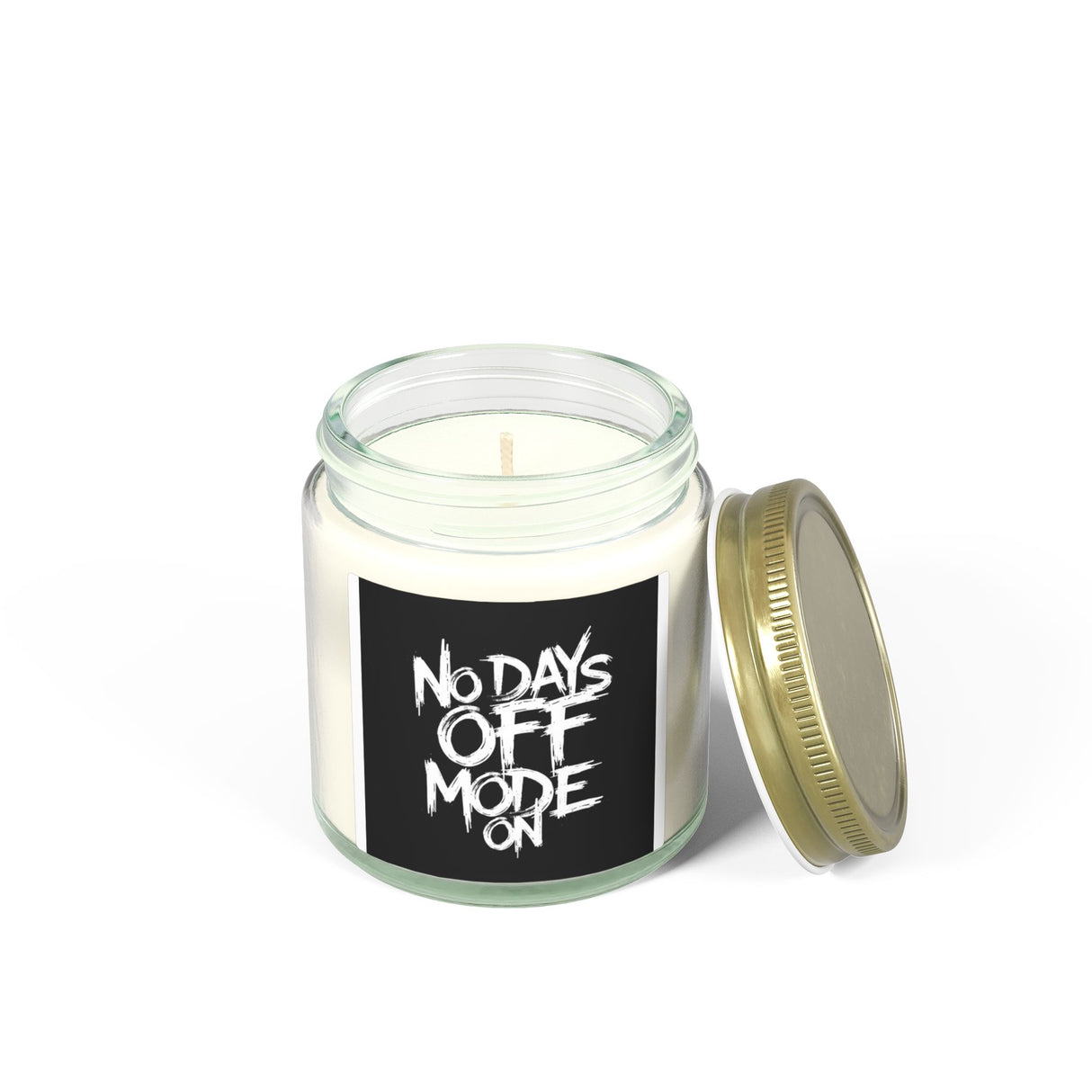 No Days Off Mode ON. Scented Candles. The candles come in 9 scents. Wax (4oz)