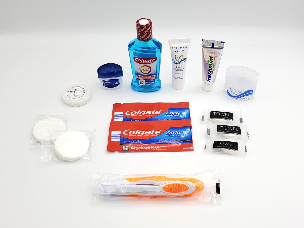 Pocket Mini's Toiletries. Travel, Outdoors, Deployments, Emergencies and more