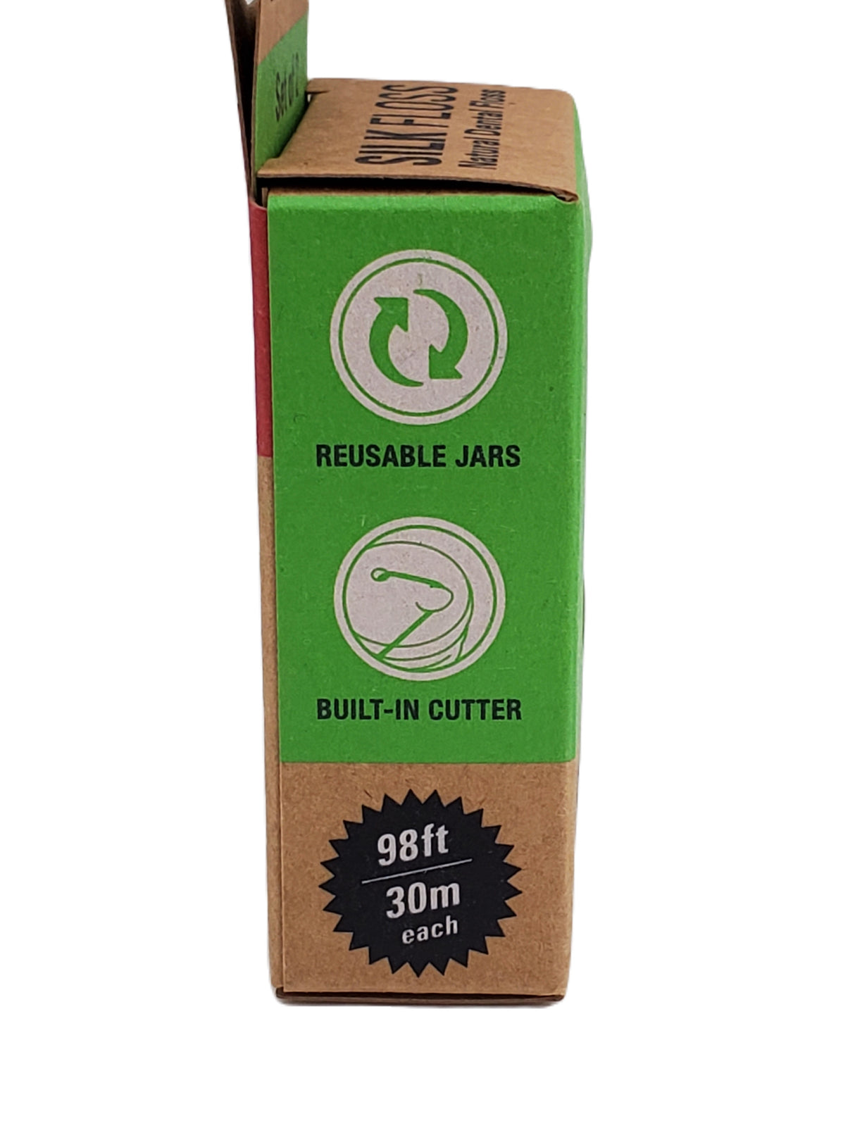 Silk Dental Floss - Set of 2 Natural Dental Floss