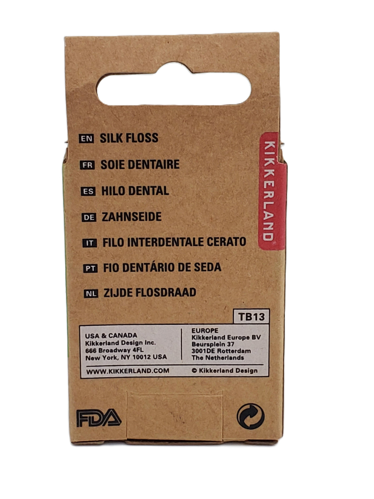 Silk Dental Floss - Set of 2 Natural Dental Floss