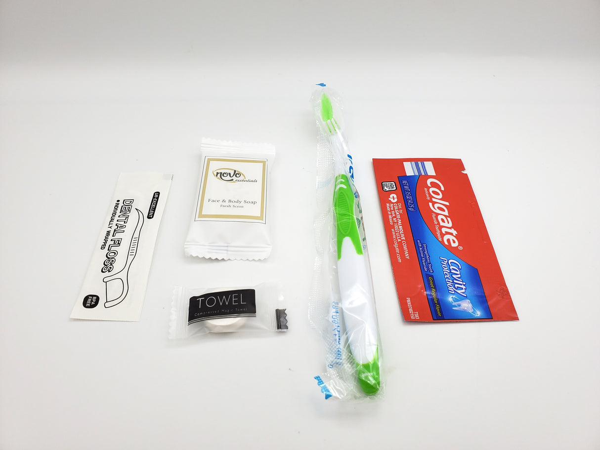 Oral Hygiene Kit. 100 Kits x Case. Donations, NGOs, Emergency Relief, Shelters and more