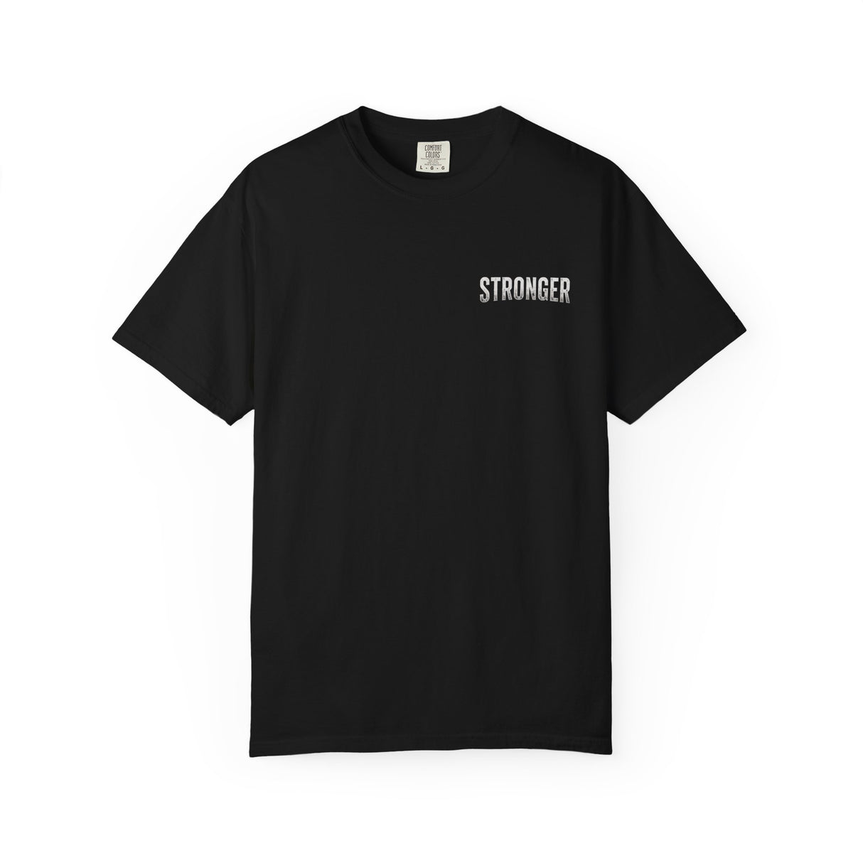 Stronger Built on Freedom T-Shirt — Vintage American Flag Patriotic Tee