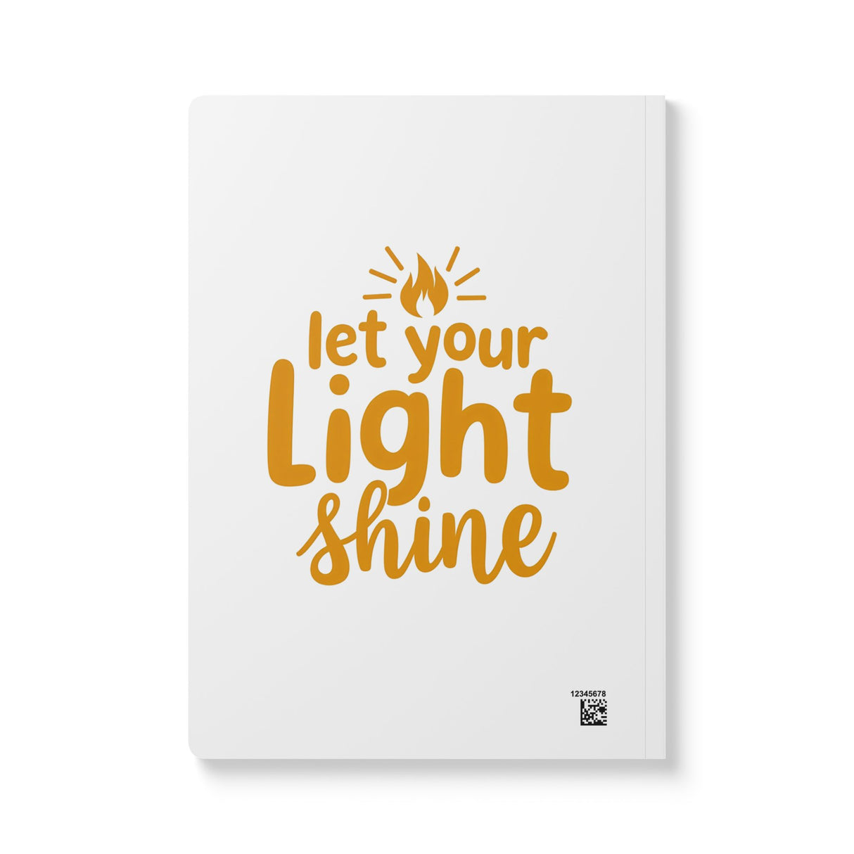 Let Your Light Shine Softcover Journal — Inspirational Gratitude & Faith Notebook