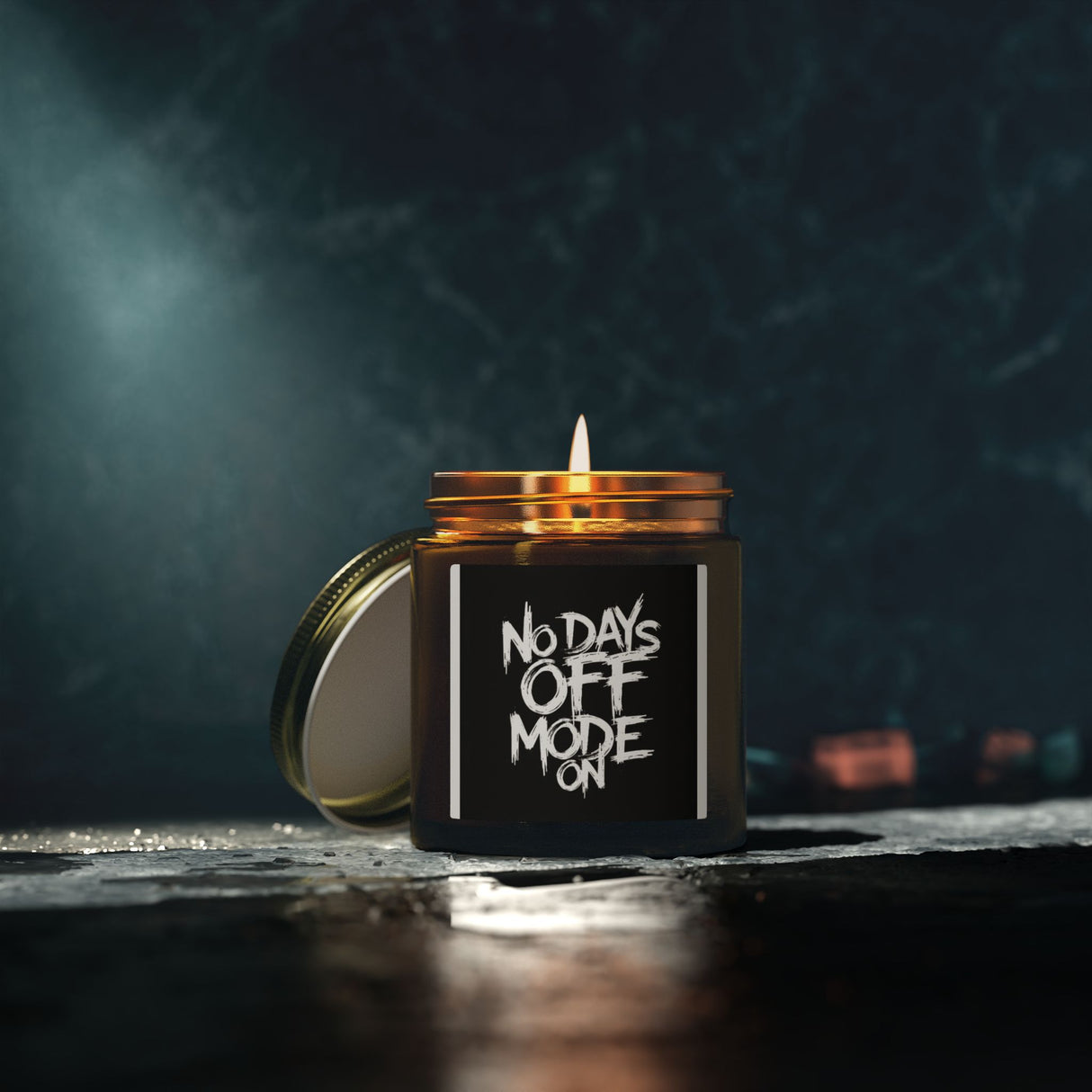 No Days Off Mode ON. Scented Candles. The candles come in 9 scents. Wax (4oz)
