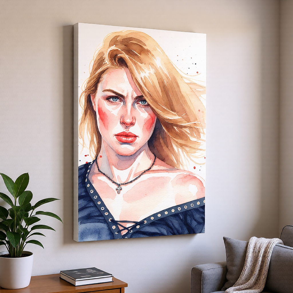 Winter. Matte Canvas, Stretched, 0.75" (Multi-Size)