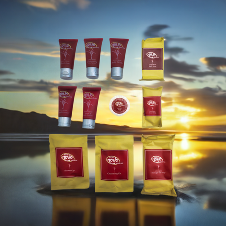 Natura Lemongrass Hotel Kit. 5 x Case. 11 Pieces Each.