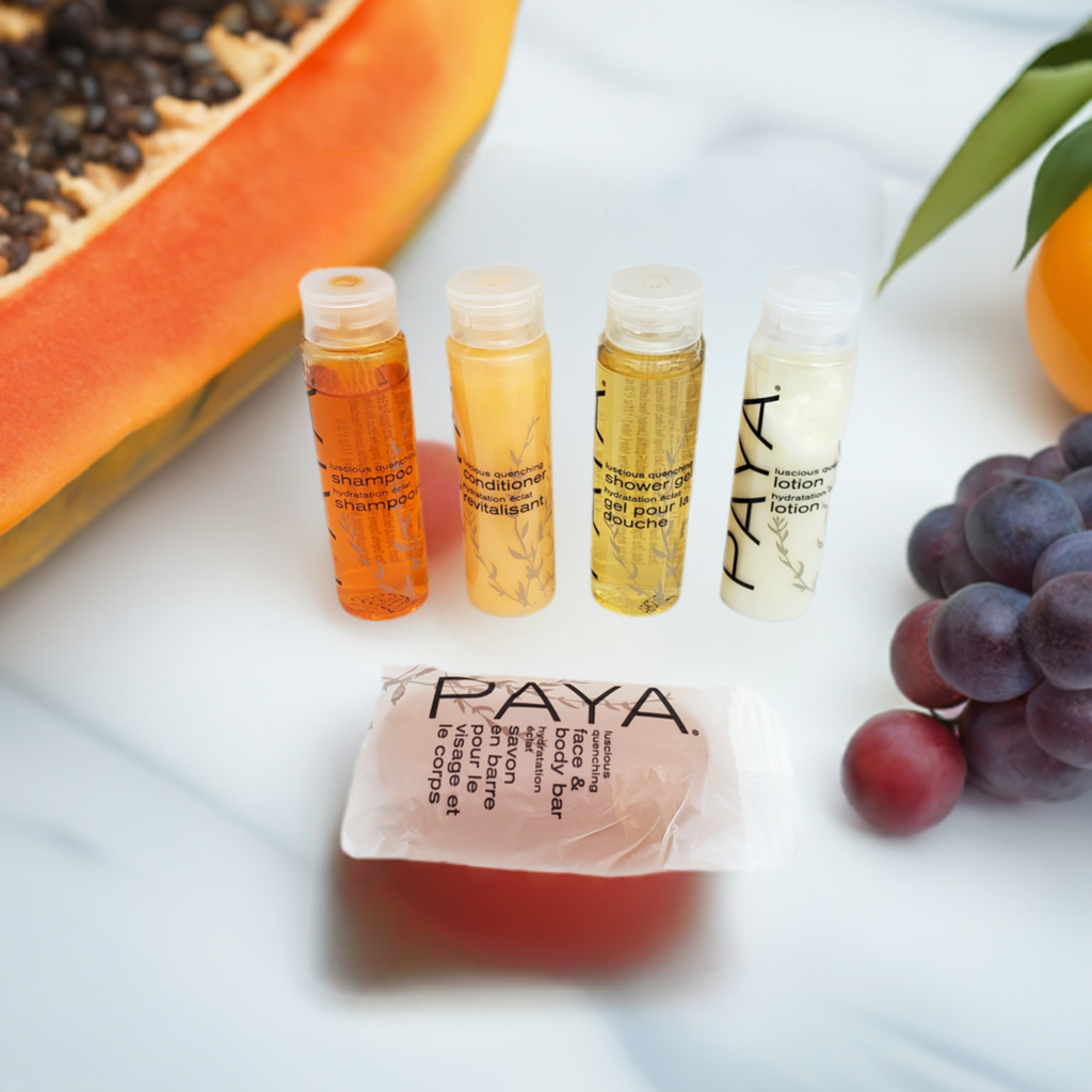 PAYA Superfruit Extracts Hotel Kit. It is sold in lots of 10. One lot contains 10 kits in total.