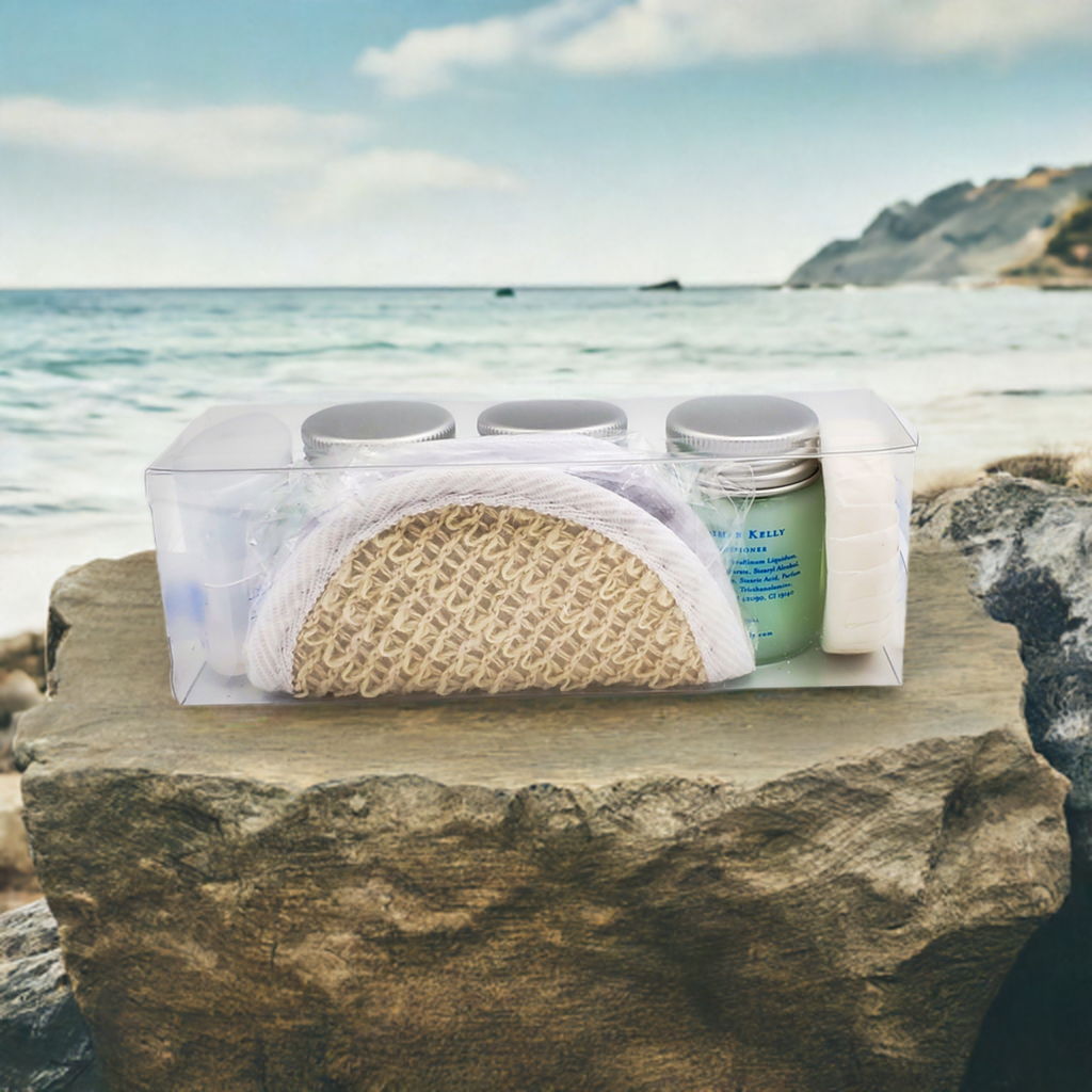 Luxury Hotel Bundle Toiletries. no ammonia, parabens, phthalates, or synthetic dyes; Vegan and cruelty-free