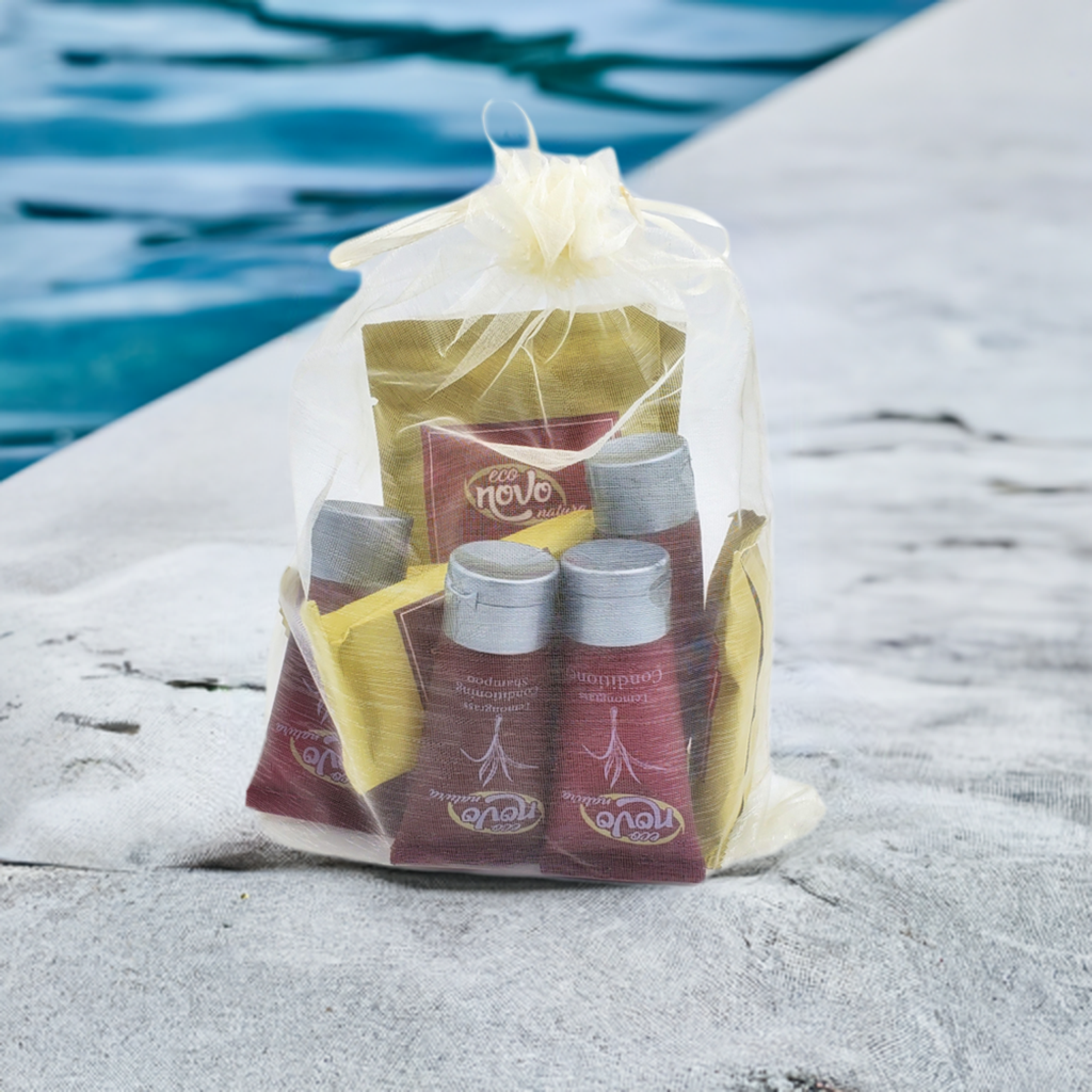 Natura Lemongrass Hotel Kit. 5 x Case. 11 Pieces Each.