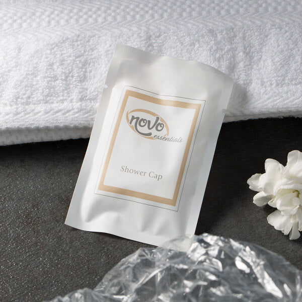 Shower Cap - 100 pack. Resort, B&B, hotel, motel room, donation, and more