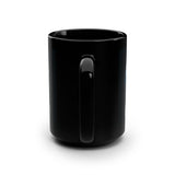 Defy Gravity Climbing Mug — 15oz Black Coffee Cup
