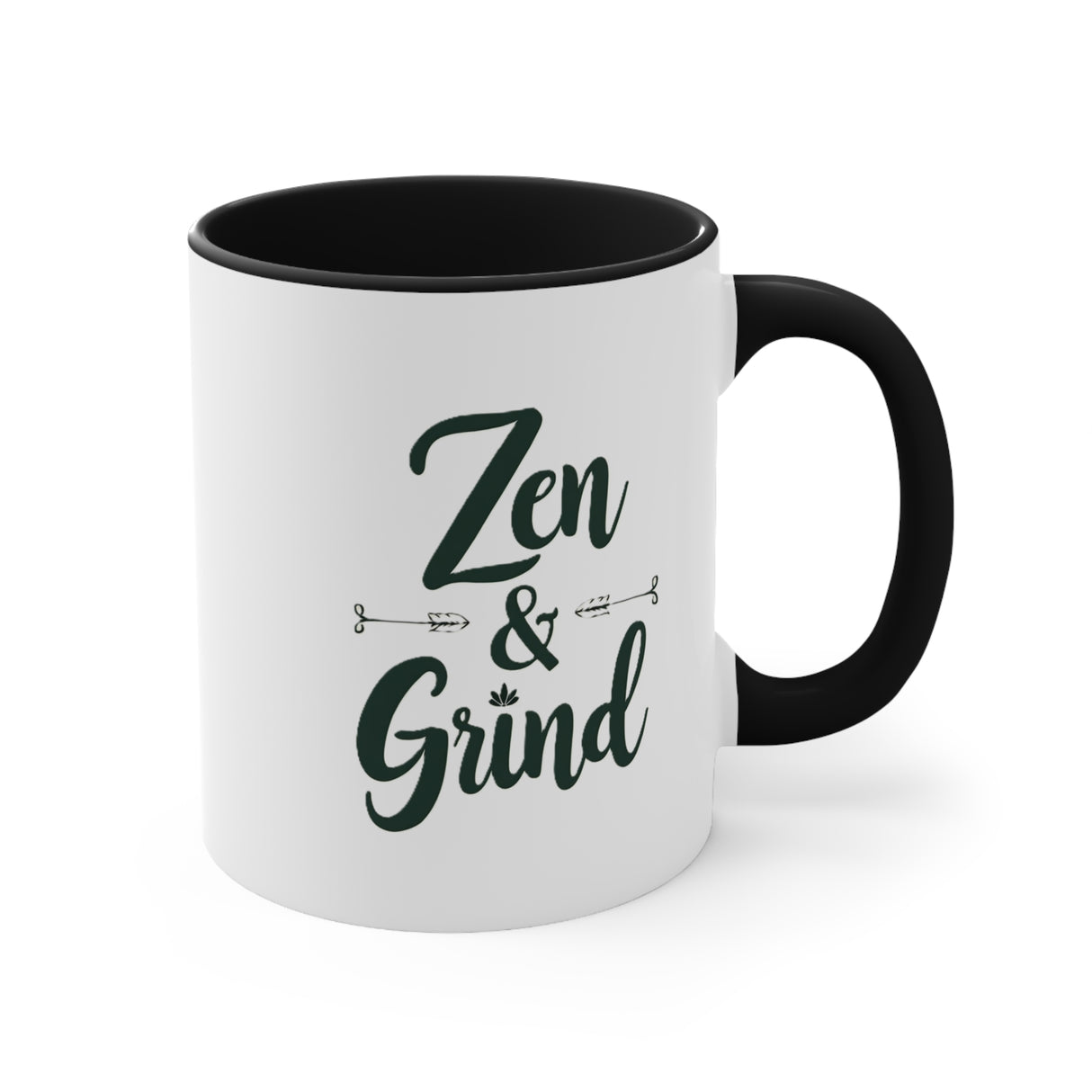 Zen & Grind. Accent Mugs