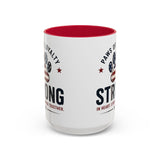 Patriotic 'Paws of Loyalty — Strong' Coffee Mug (15oz)