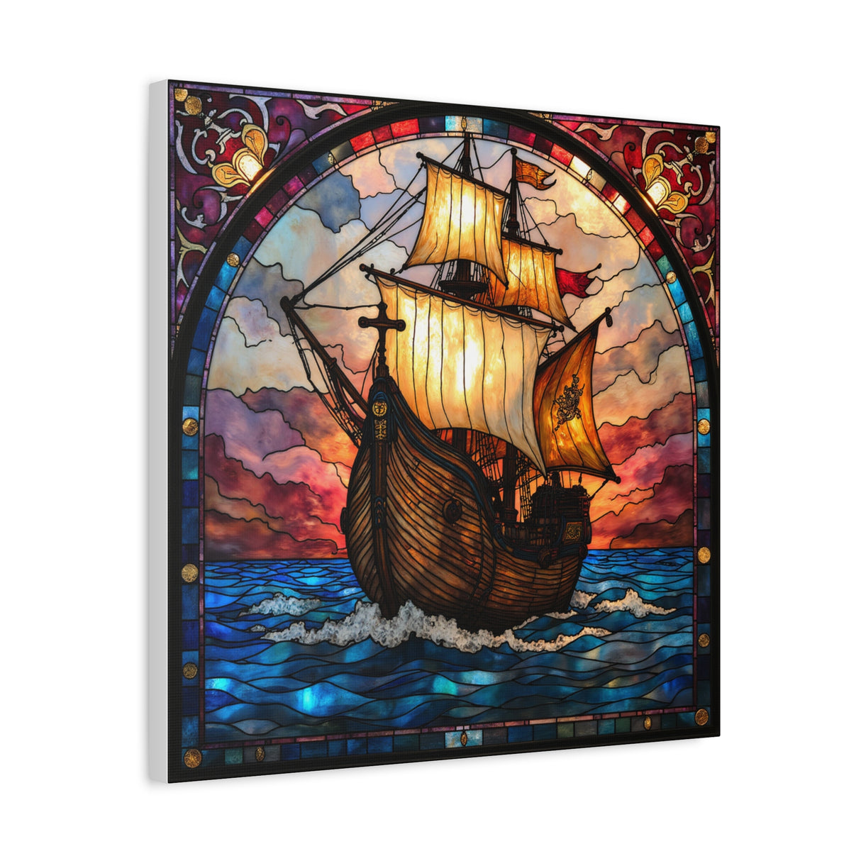 At Sea. Matte Canvas, Stretched, 1.25"