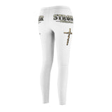 Stronger - Philippians 4:13 Women's Leggings — Faith Inspirational Fitness Yoga Pants