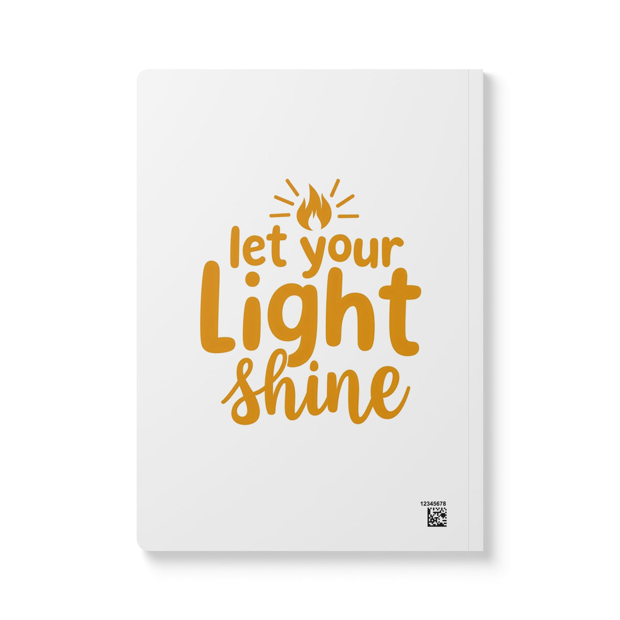 Let Your Light Shine Softcover Journal — Inspirational Gratitude & Faith Notebook