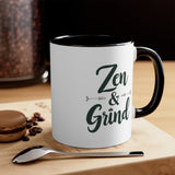 Zen & Grind. Accent Mugs