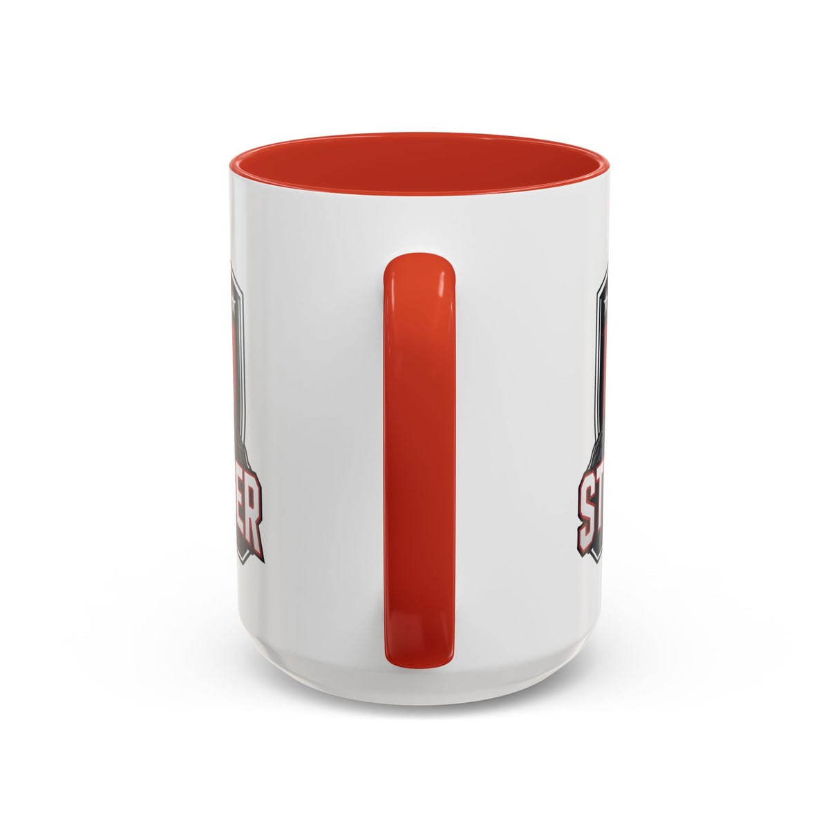 Stronger Eagle Accent Coffee Mug — Patriotic American Flag Beverage Mug (15oz)