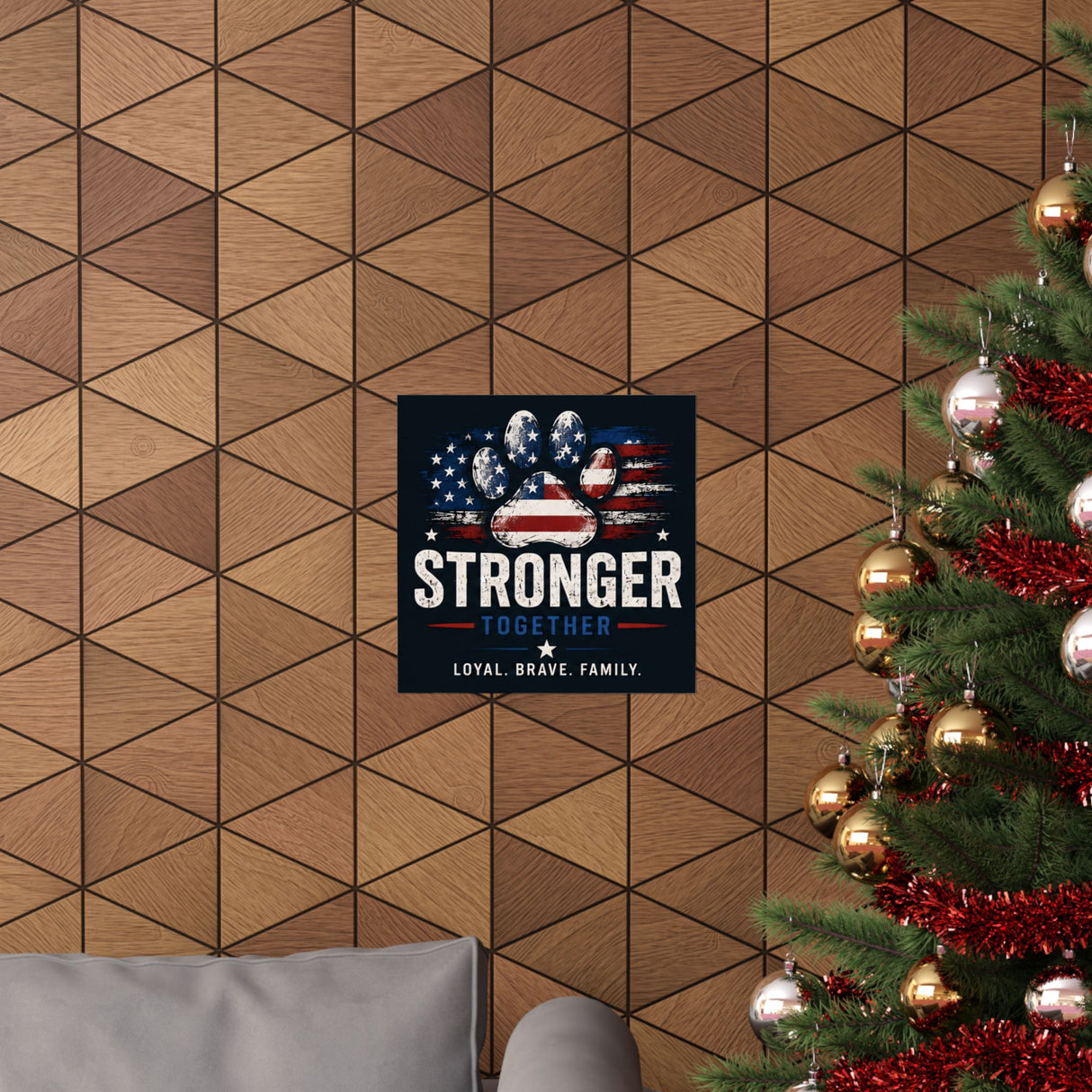 American Paw "Stronger Together" Matte Poster