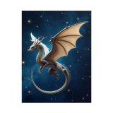 Fantasy Dragon Poster – Starry Night Rolled Art Print