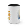Let Your Light Shine Accent Mug — Inspirational Religious Coffee Cup