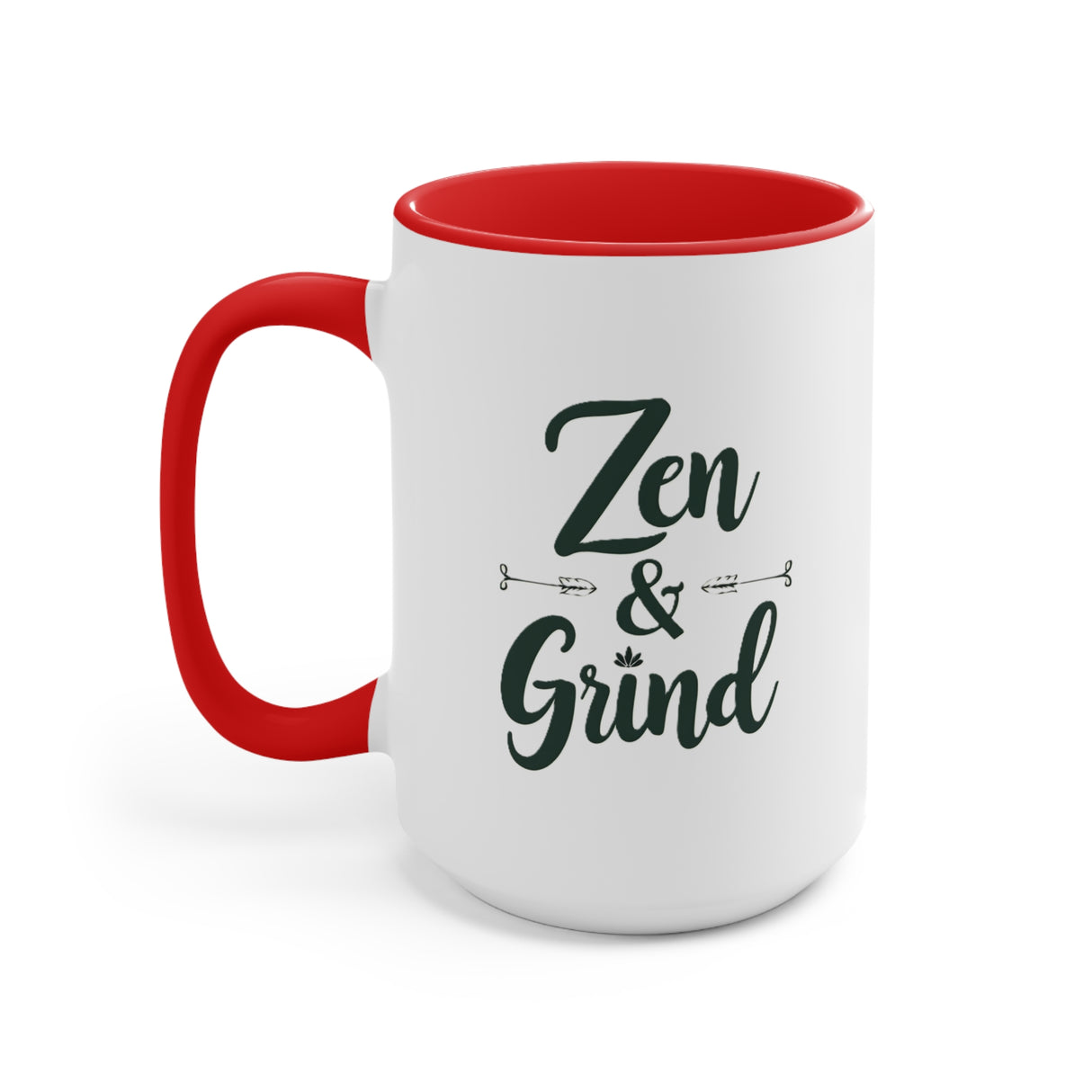 Zen & Grind. Accent Mugs