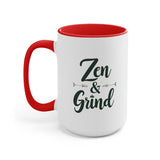 Zen & Grind. Accent Mugs