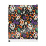 Day of the Dead Gift Wrap — Sugar Skull Halloween Wrapping Paper