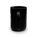 Defy Gravity-2. Black Mug, 15oz
