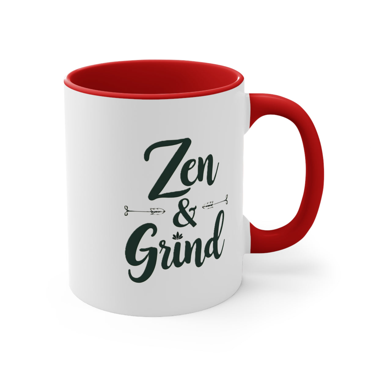 Zen & Grind. Accent Mugs