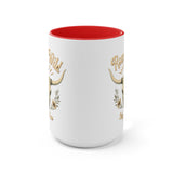 Roam Wild. Stay True. Accent Mugs