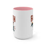 Faith it 'Til. Accent Mugs
