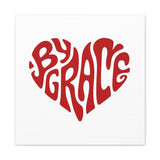 By Grace. Matte Canvas, Stretched, 1.25"