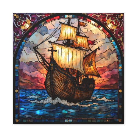 At Sea. Matte Canvas, Stretched, 1.25"