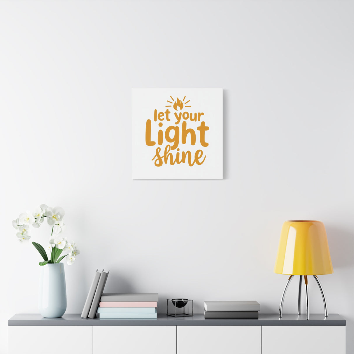 Let Your Light Shine. Matte Canvas, Stretched, 1.25"