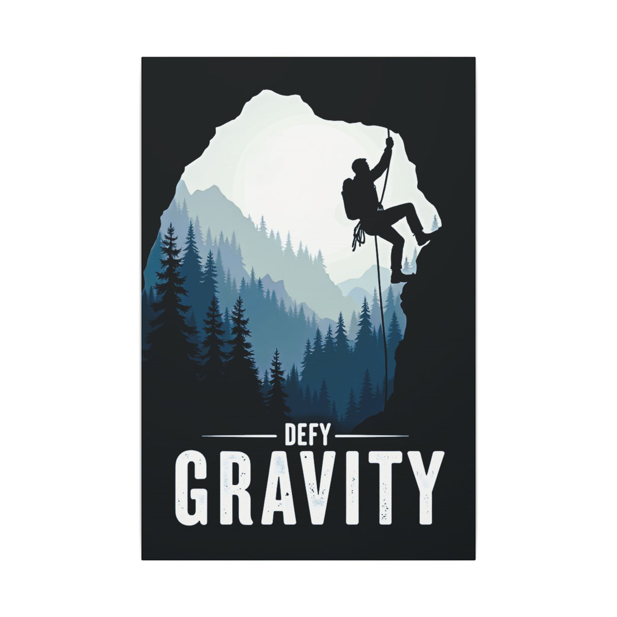 Defy Gravity. Matte Canvas, Stretched, 0.75" (Multi-Size)