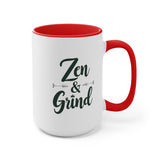 Zen & Grind. Accent Mugs