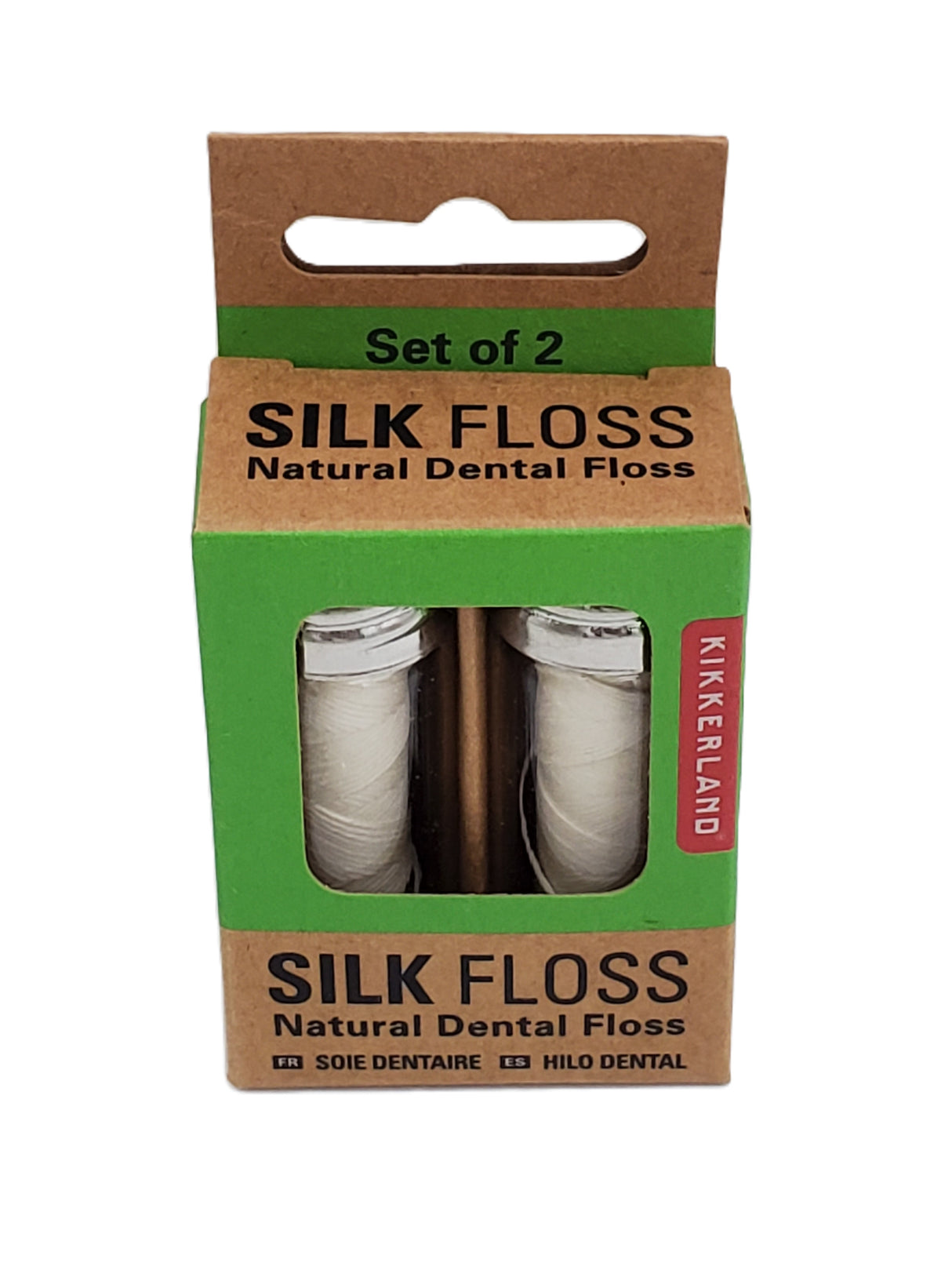 Silk Dental Floss - Set of 2 Natural Dental Floss