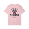 Paws of Loyalty American Flag Paw Print. Patriotic Strong