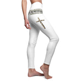 Stronger - Philippians 4:13 Women's Leggings — Faith Inspirational Fitness Yoga Pants
