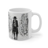 The Street Pirate White Ceramic Mug, 11oz