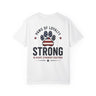 Paws of Loyalty American Flag Paw Print. Patriotic Strong