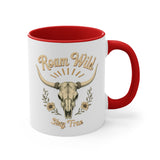 Roam Wild. Stay True. Accent Mugs