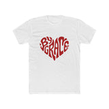 By Grace heart script T-Shirt | faith typography tee