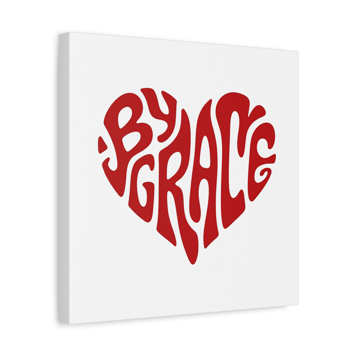 By Grace. Matte Canvas, Stretched, 1.25"