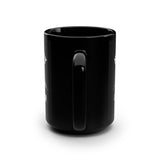 Hold Fast Climb Higher Black 15oz Mug — Mountain Adventure Coffee Cup