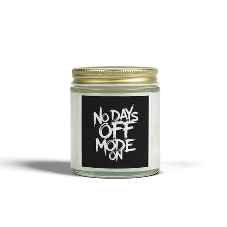No Days Off Mode ON. Scented Candles. The candles come in 9 scents. Wax (4oz)