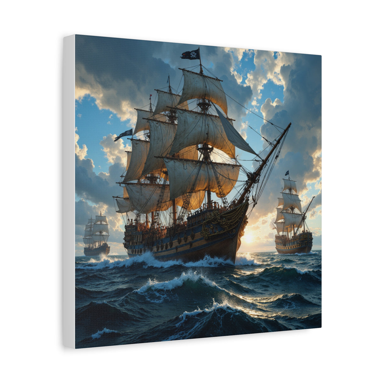 Royal Convoy. Matte Canvas, Stretched, 1.25"